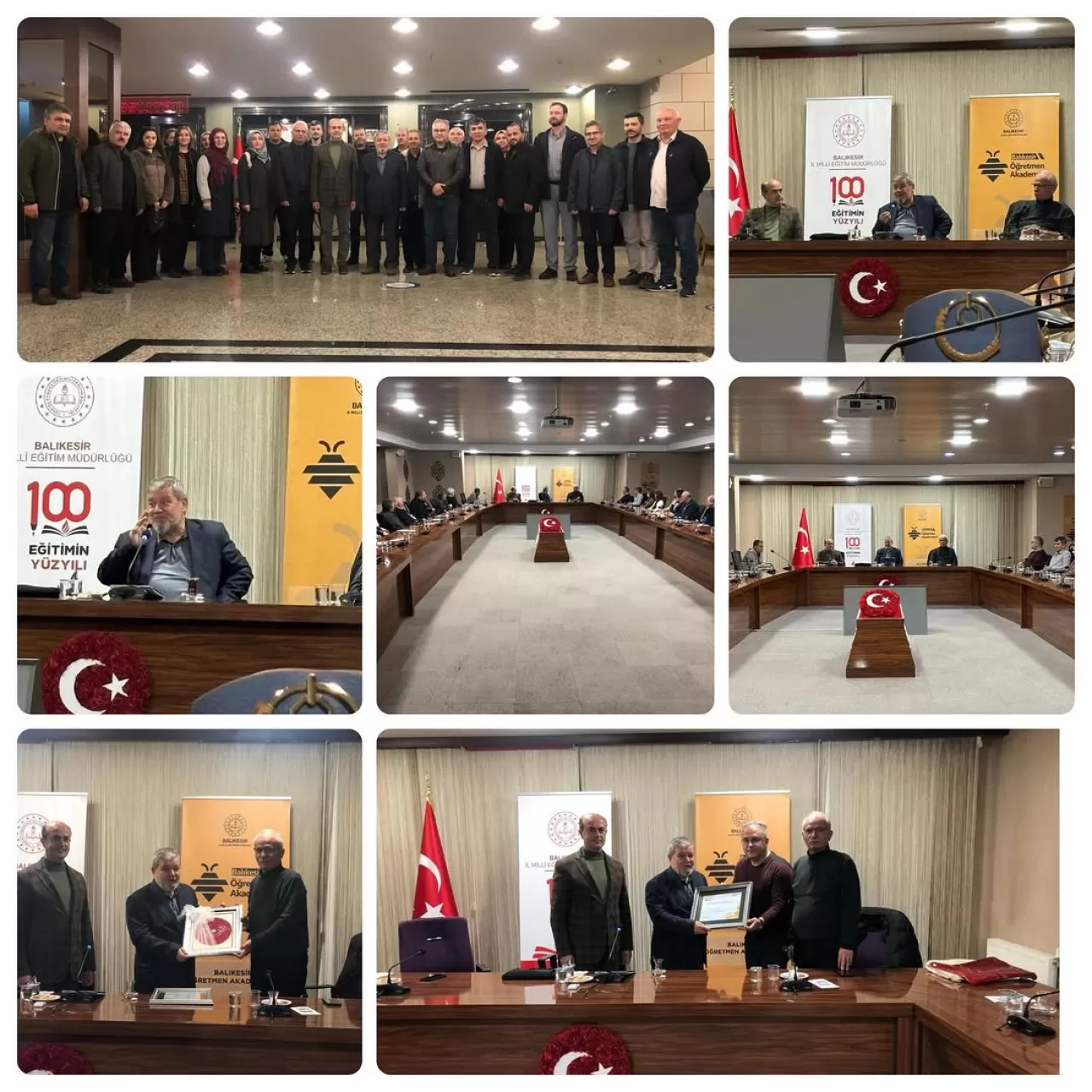 Köy Köy Gezen Aydın Sarı Hoca'nın Hikayesi Balıkesir'de Öğretmenlerle Buluştu