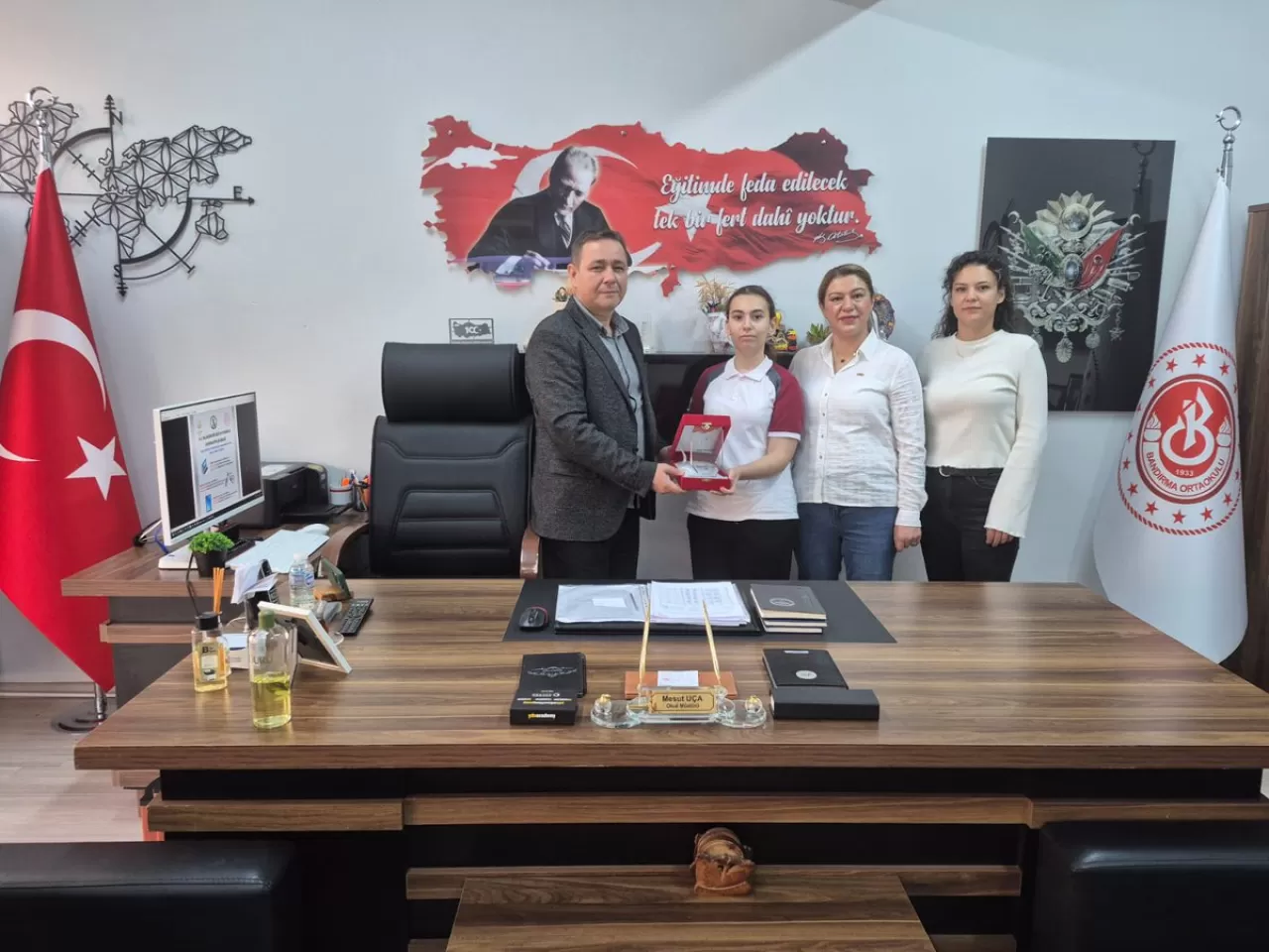 Bandırma Ortaokulu Öğrencisi E. Yurdakul, HAYKOOP Hikaye Yarışmasında İl Birincisi Oldu