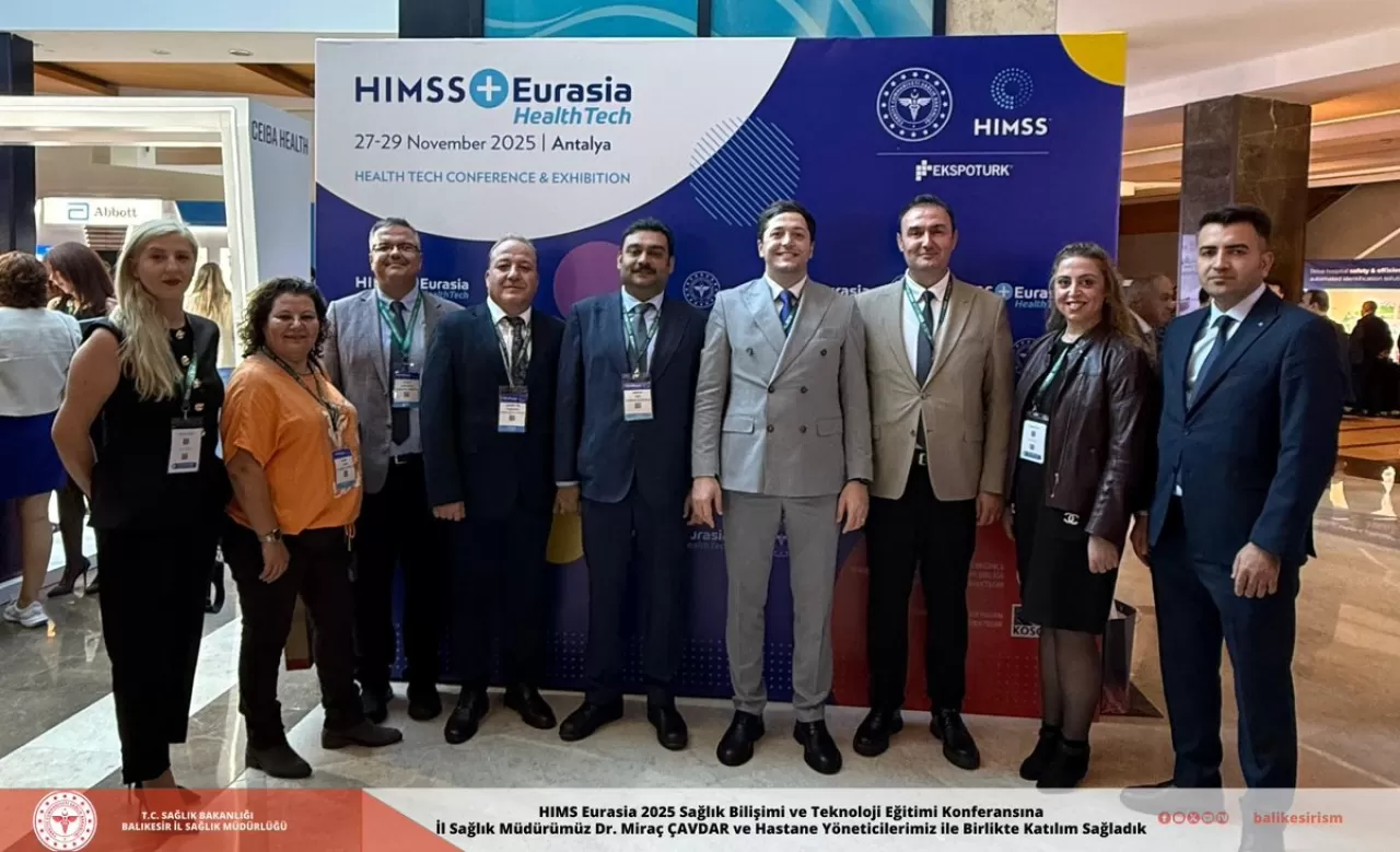 Balıkesir İl Sağlık Müdürlüğü HIMSS Eurasia 2025'e Katıldı