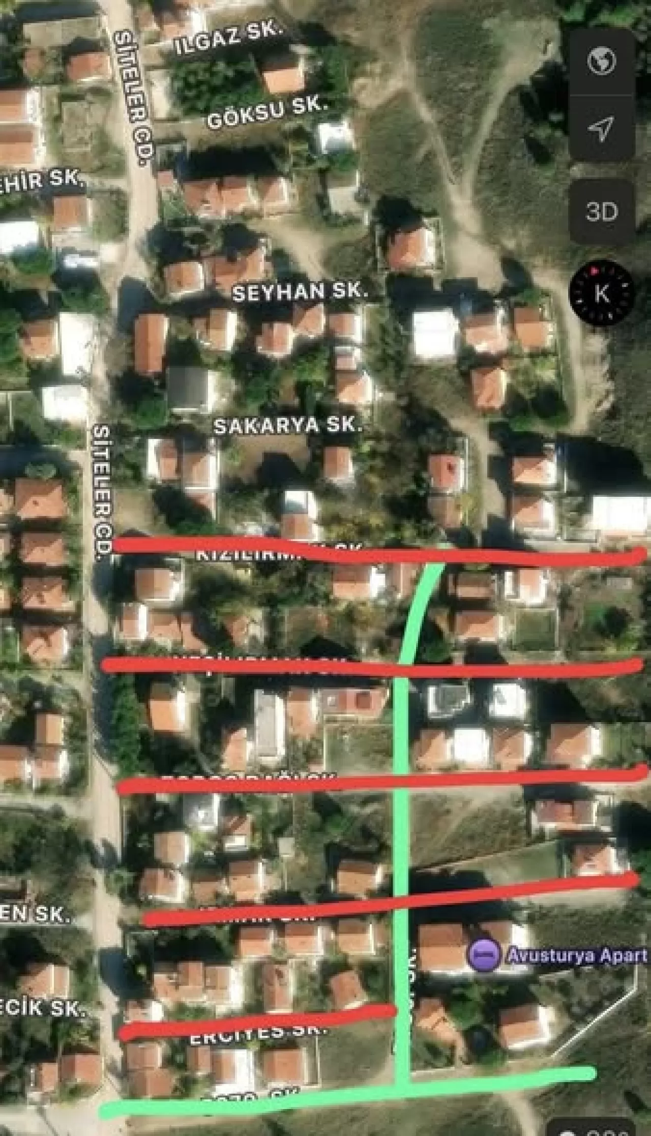 Avşa Adası'nda Yol Yapım Çalışmaları Hız Kesmiyor