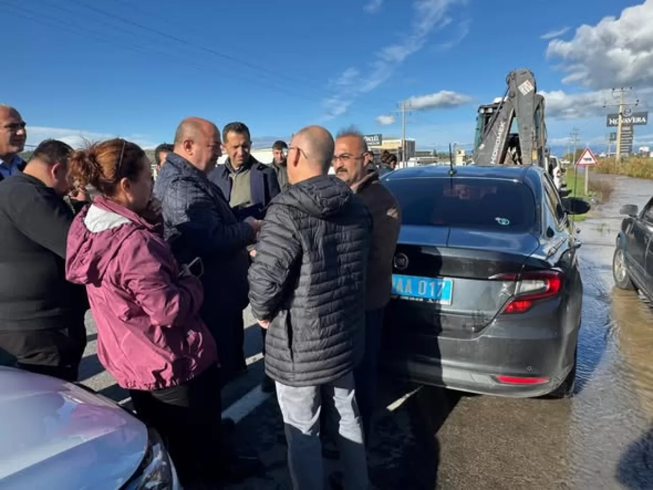 DSİ Ekipleri Ayvalık'ta Taşkın Sonrası Saha İncelemesi Yaptı