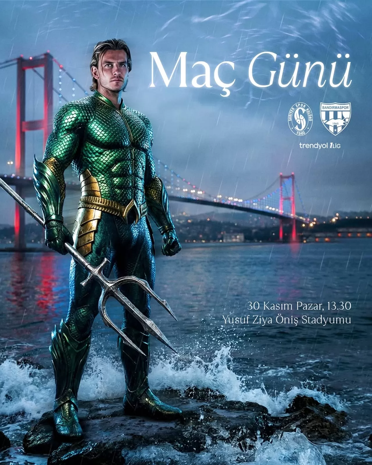 Teksüt Bandırmaspor, Yusuf Ziya Öniş Stadyumu'nda Sarıyer'e Konuk Oluyor