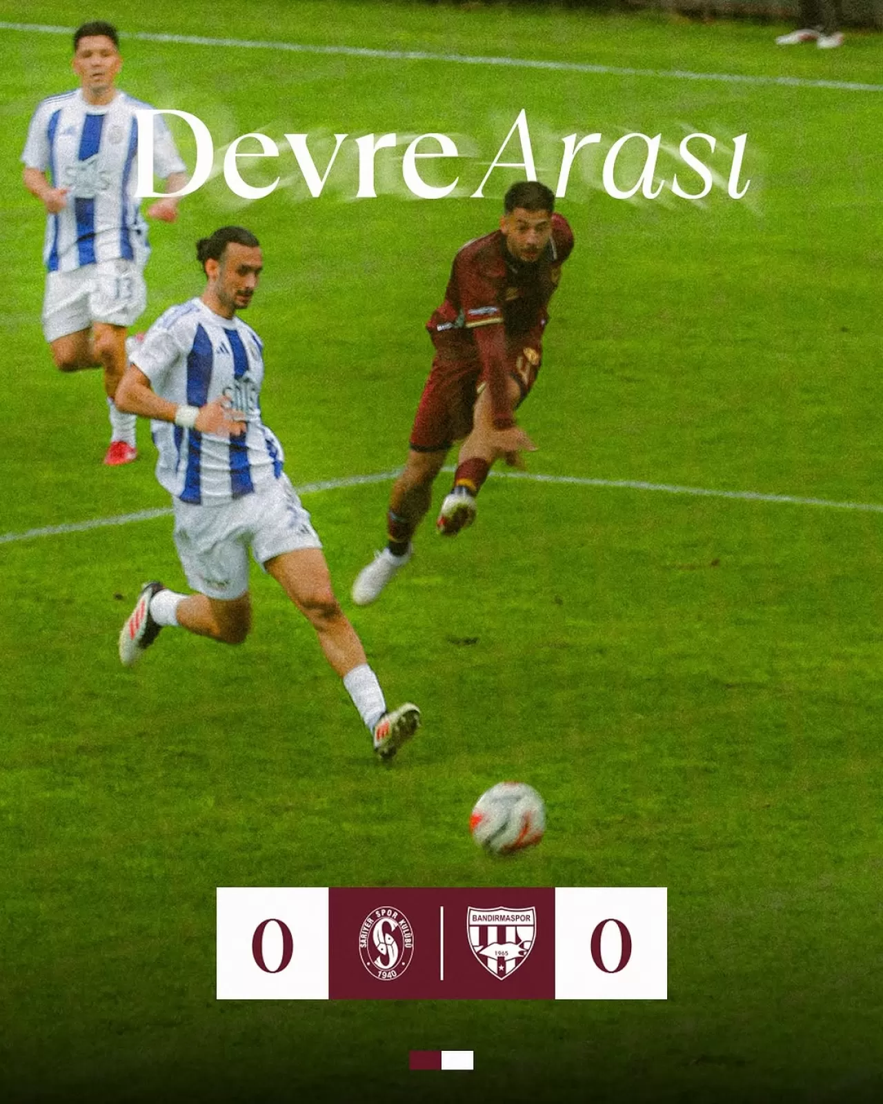 Bandırmaspor, Sarıyer Karşısında Deplasmanda Puanla Ayrıldı