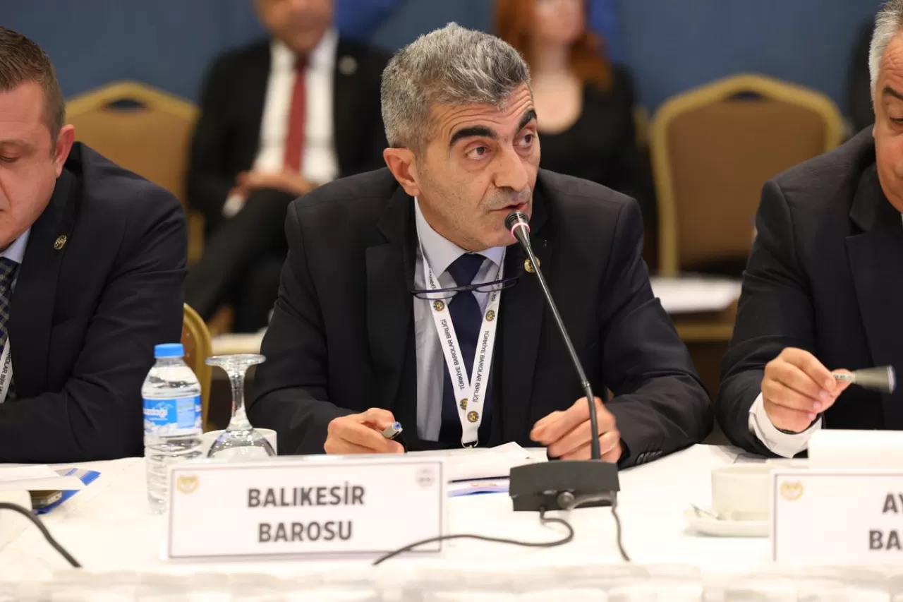 Balıkesir Barosu Başkanı Türkiye Barolar Birliği Toplantısına Katıldı