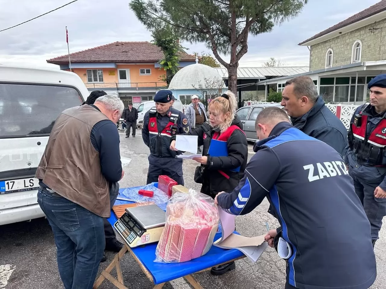 Balya'da Hafta Sonu Pazar Denetimleri Yoğun Geçti
