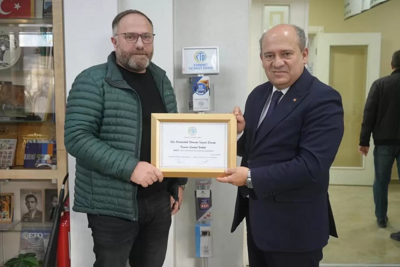 Edremit Ticaret Odası'na Yeni Kayıt: Oba Petrolcülük Limited Şirketi