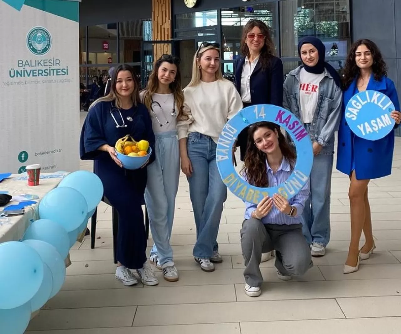 Balıkesir Üniversitesi'nde Diyabet Farkındalık Etkinliği