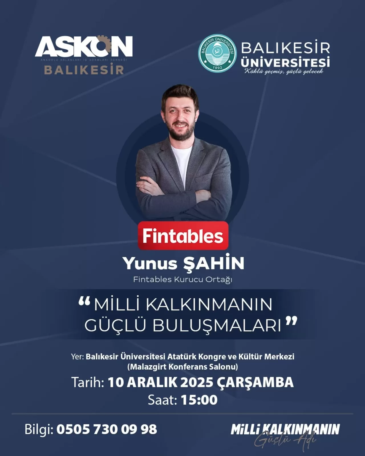 Balıkesir Üniversitesi'nde Milli Kalkınma Temalı Önemli Buluşma