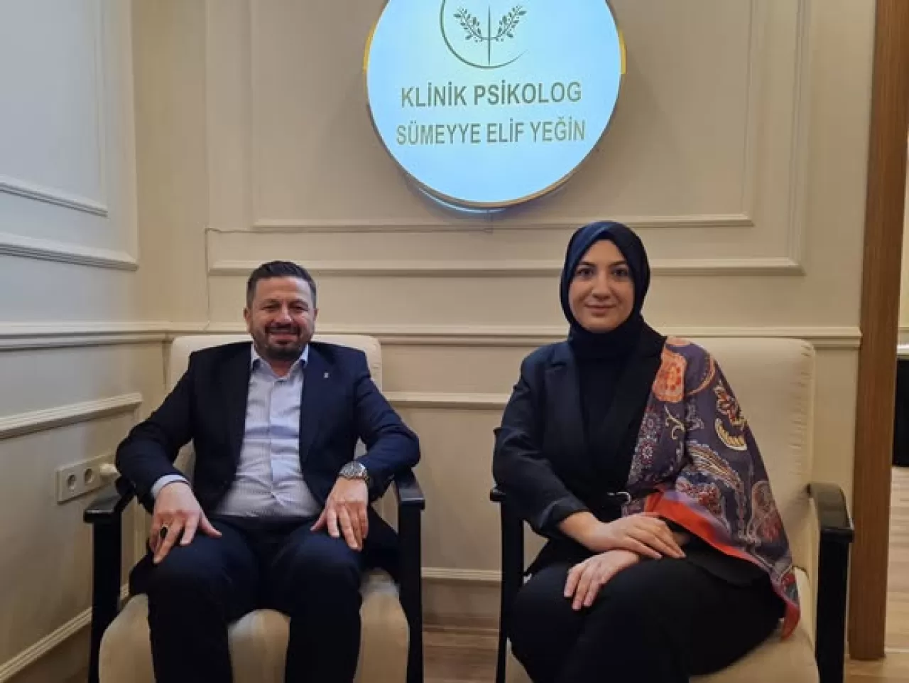 AK Partili İl Başkanından Yeni Açılan Psikoloji Kliniğine Ziyaret