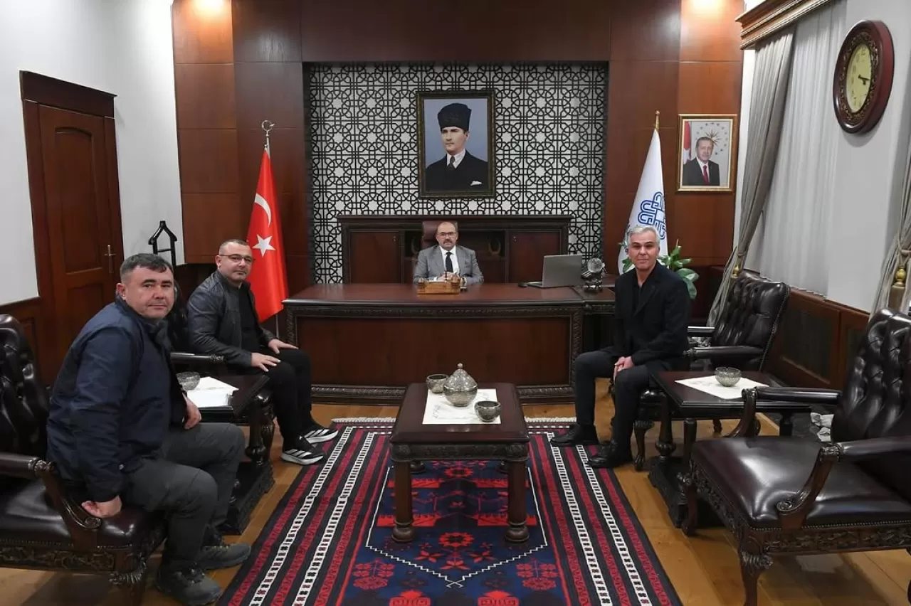 Küçüksan Kooperatifi'nden Vali Ustaoğlu'na Ziyaret