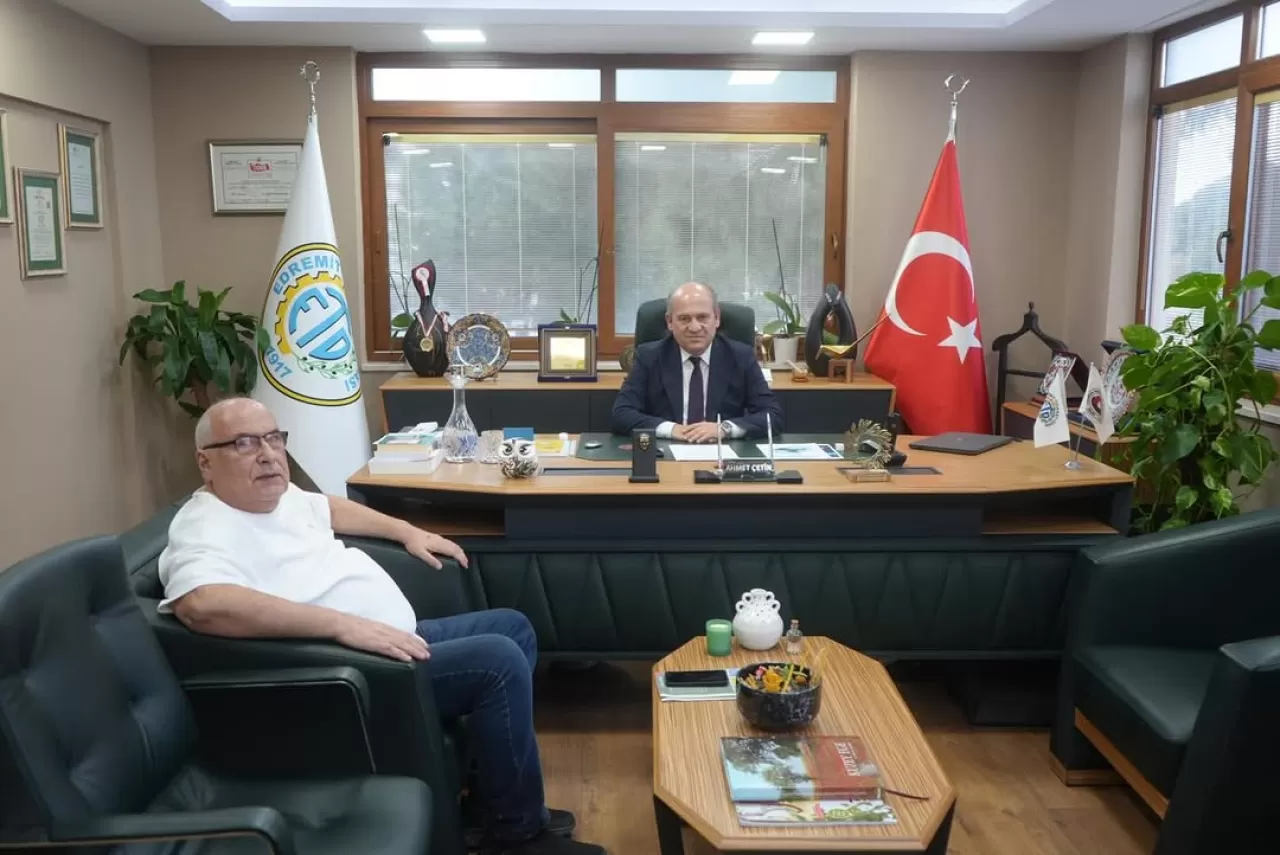 Edremit Ticaret Odası'na Medya Ziyareti