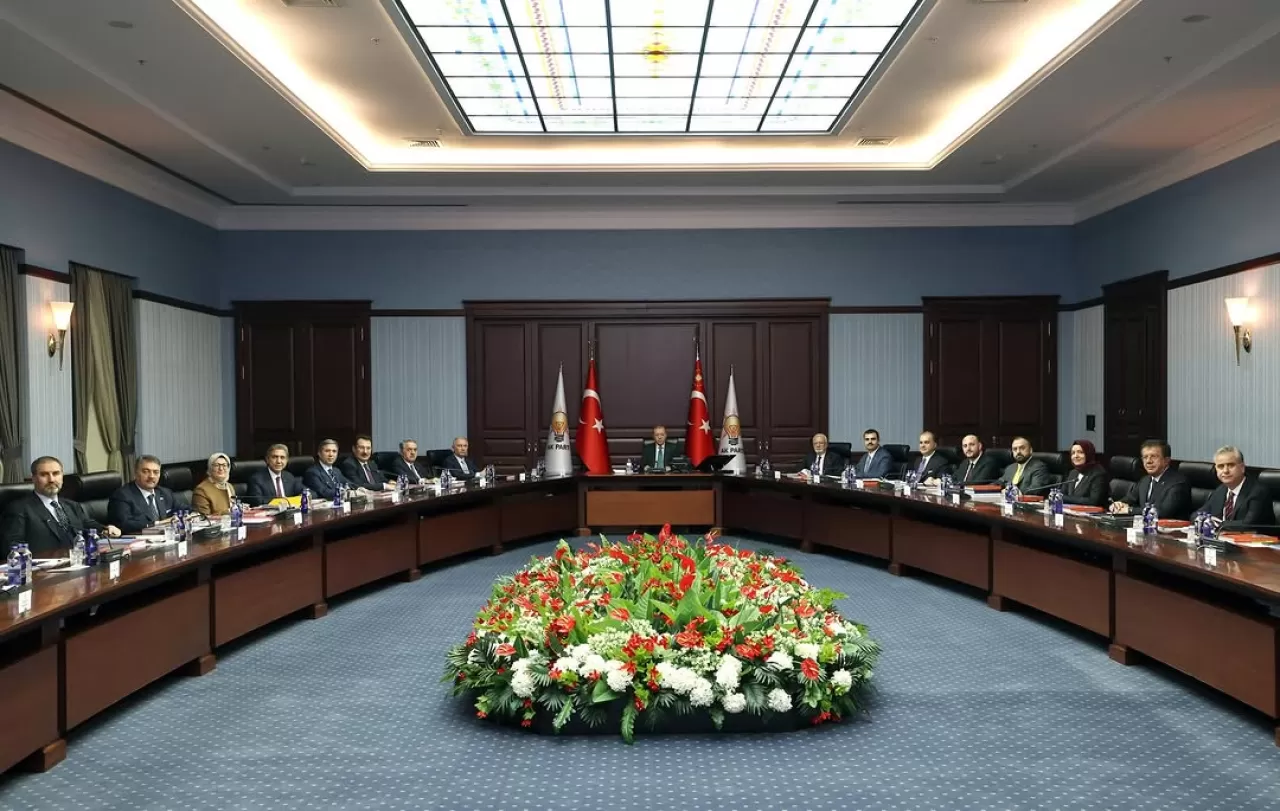 AK Parti'de MYK Toplantısı Cumhurbaşkanı Erdoğan'ın Başkanlığında Yapıldı