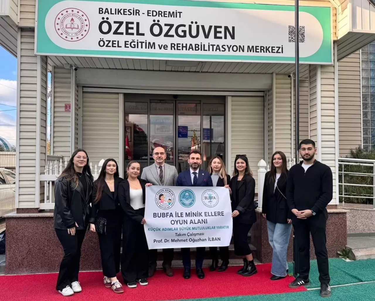 Balıkesir Üniversitesi'nden Özel Çocuklara Oyun Alanı