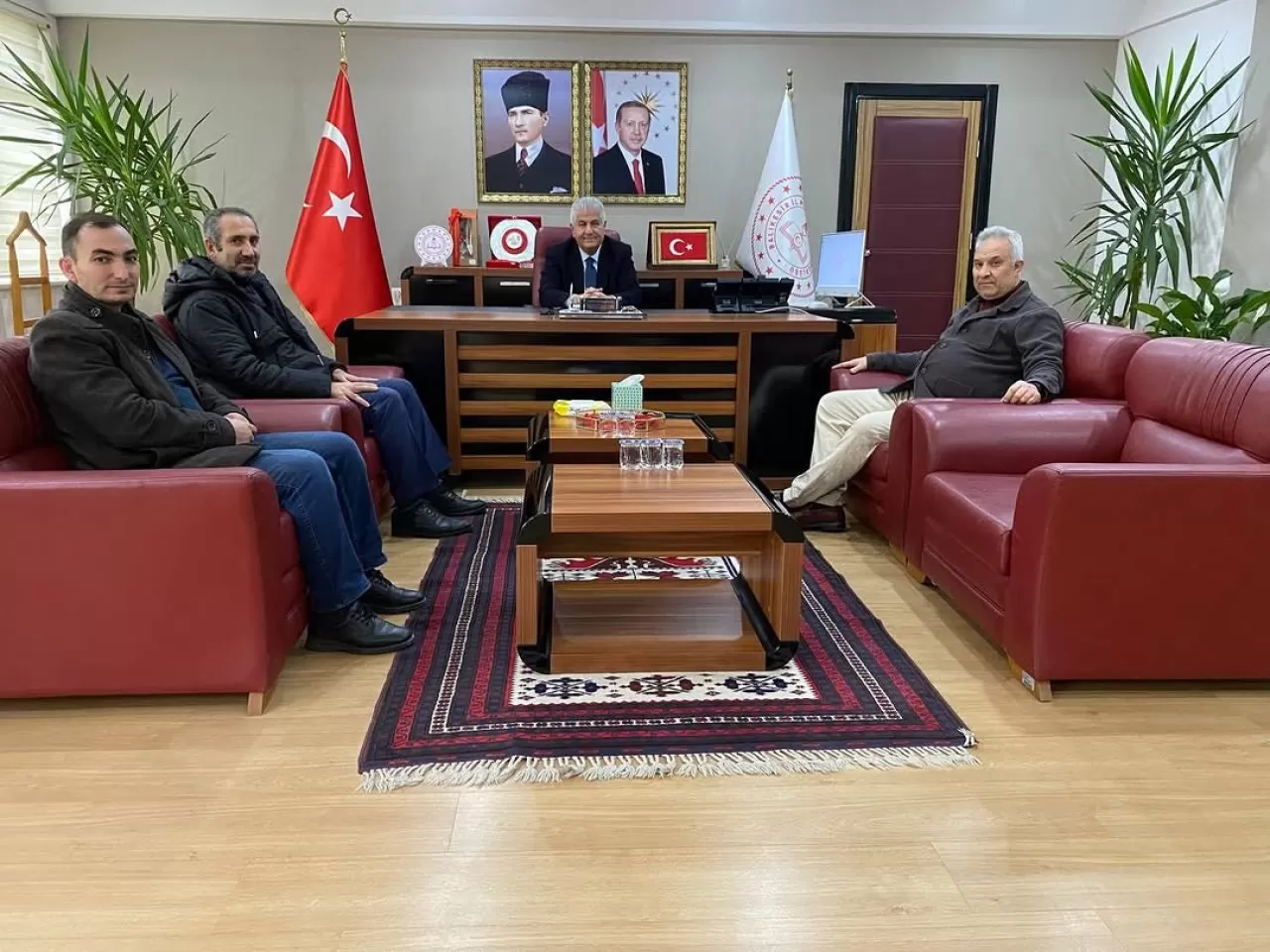 Balıkesir İl Milli Eğitim Müdürü'ne Hayırlı Olsun Ziyareti