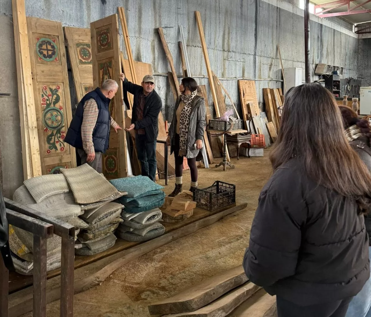 Ayvalık MYO Öğrencileri, Geleneksel Ahşap Yapıları İnceledi