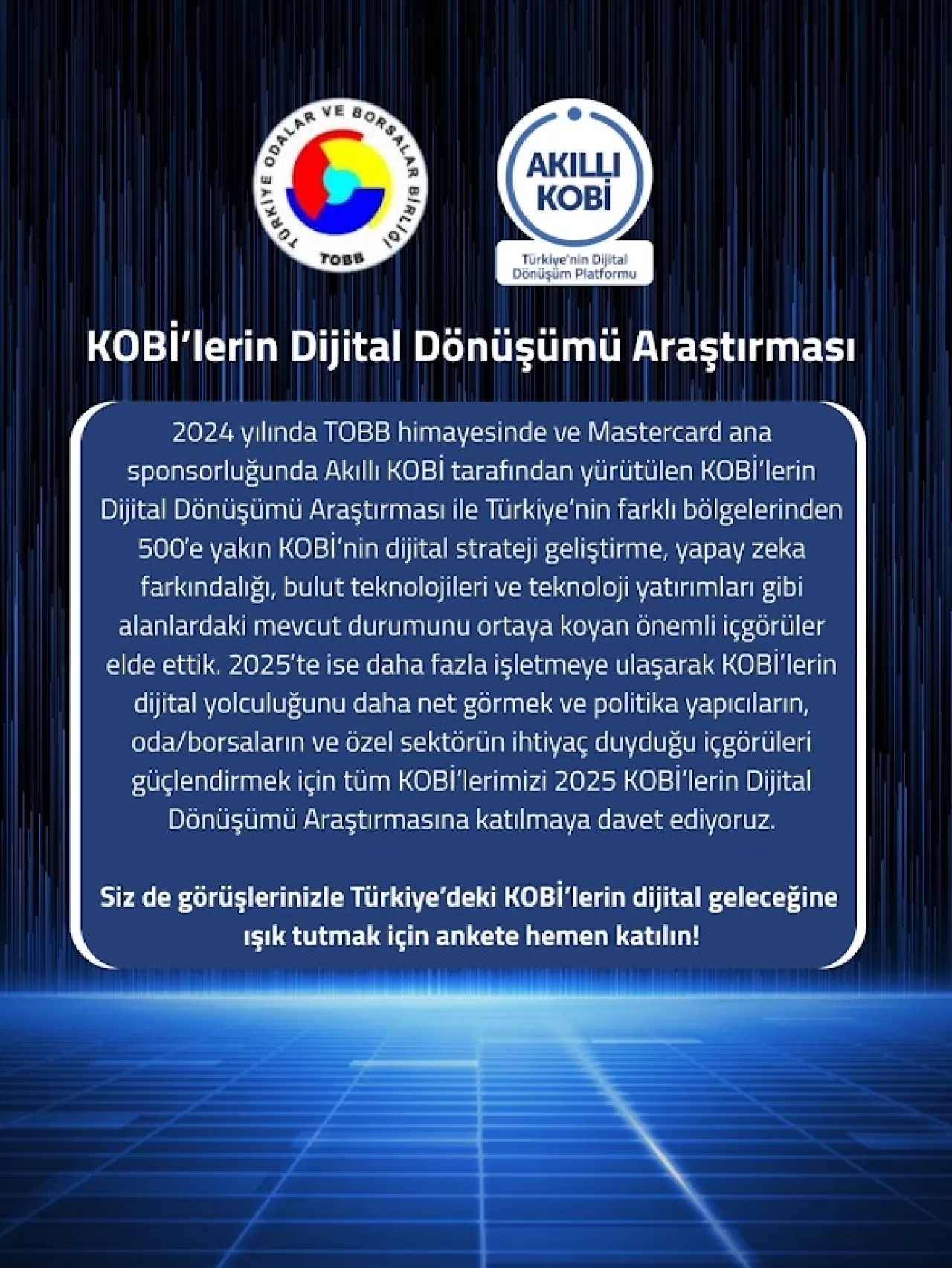 Balıkesir KOBİ'leri Dijital Dönüşüm İçin Araştırmaya Davet Edildi