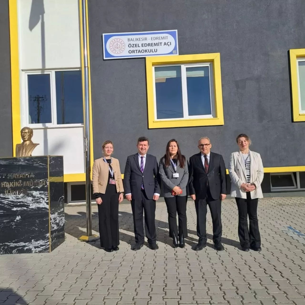 Edremit'te Okullara Eğitim Denetimi Ziyareti