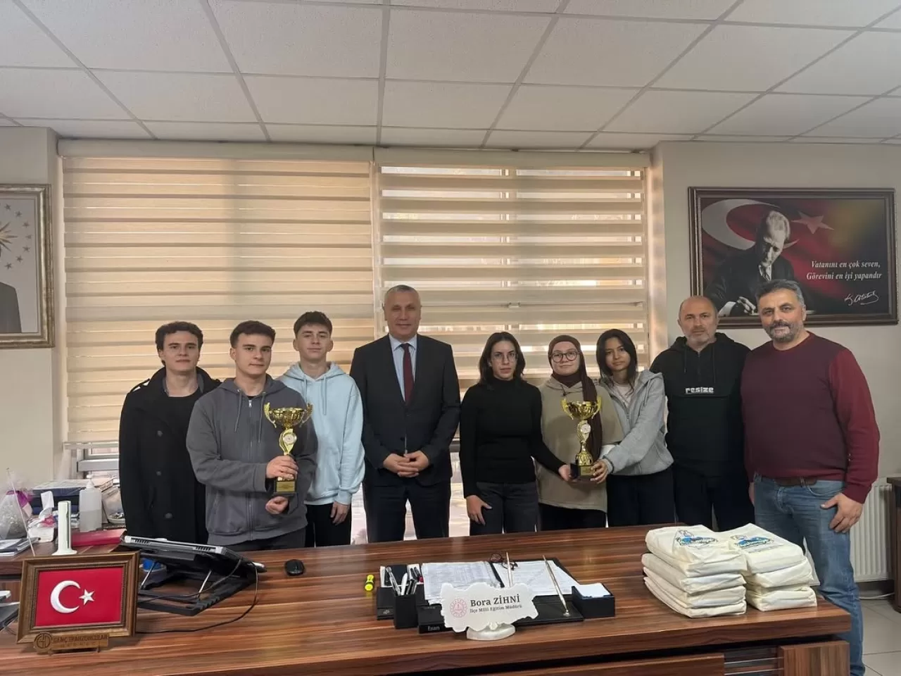 Celal Toraman Anadolu Lisesi Masa Tenisinde İl Şampiyonu Oldu