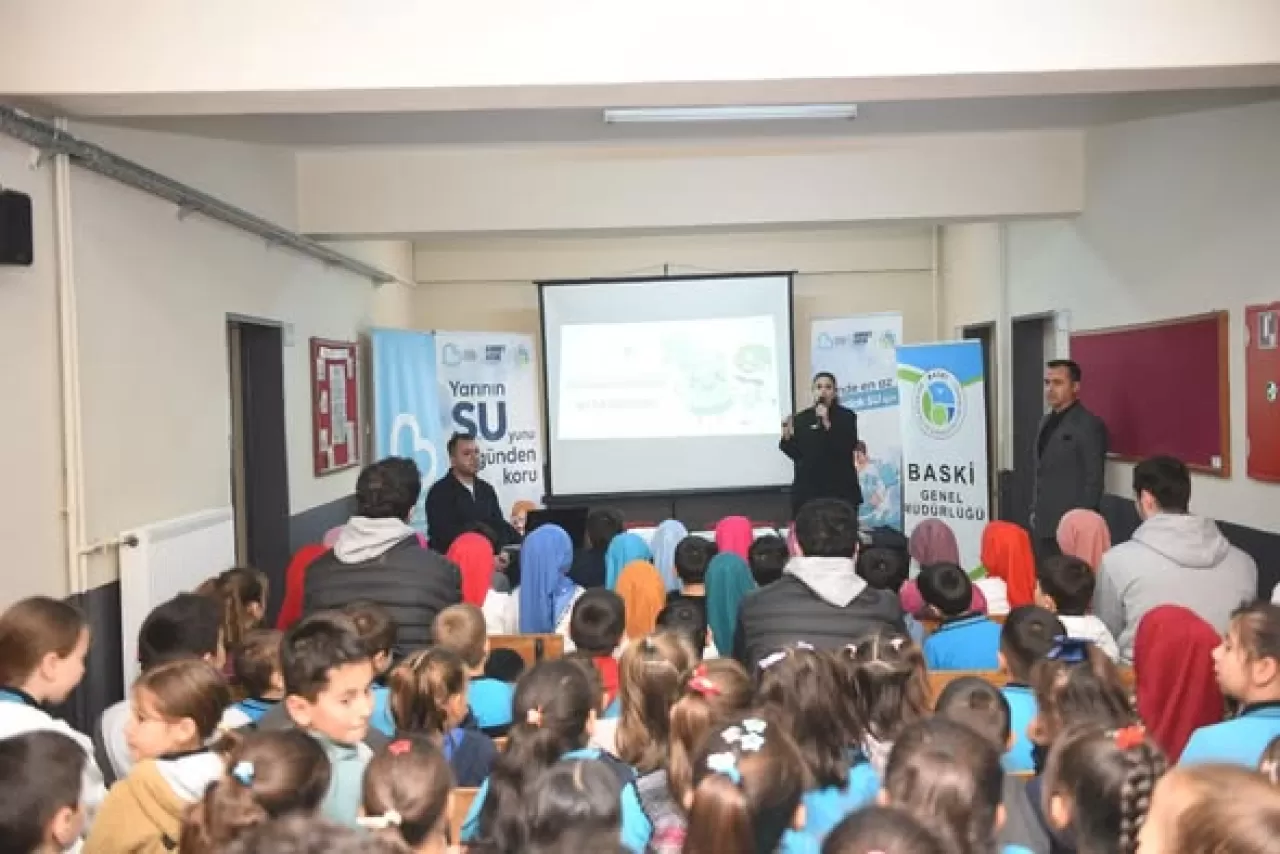 BASKİ'den Öğrencilere Su Tasarrufu Eğitimi