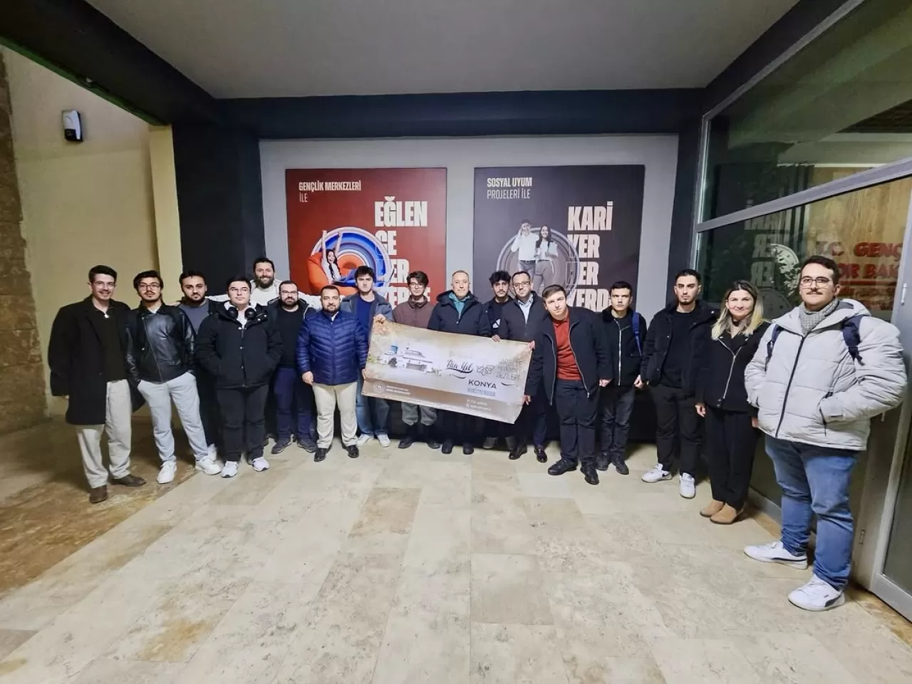 Gençler Konya'da Tarih ve Medeniyetle Buluştu