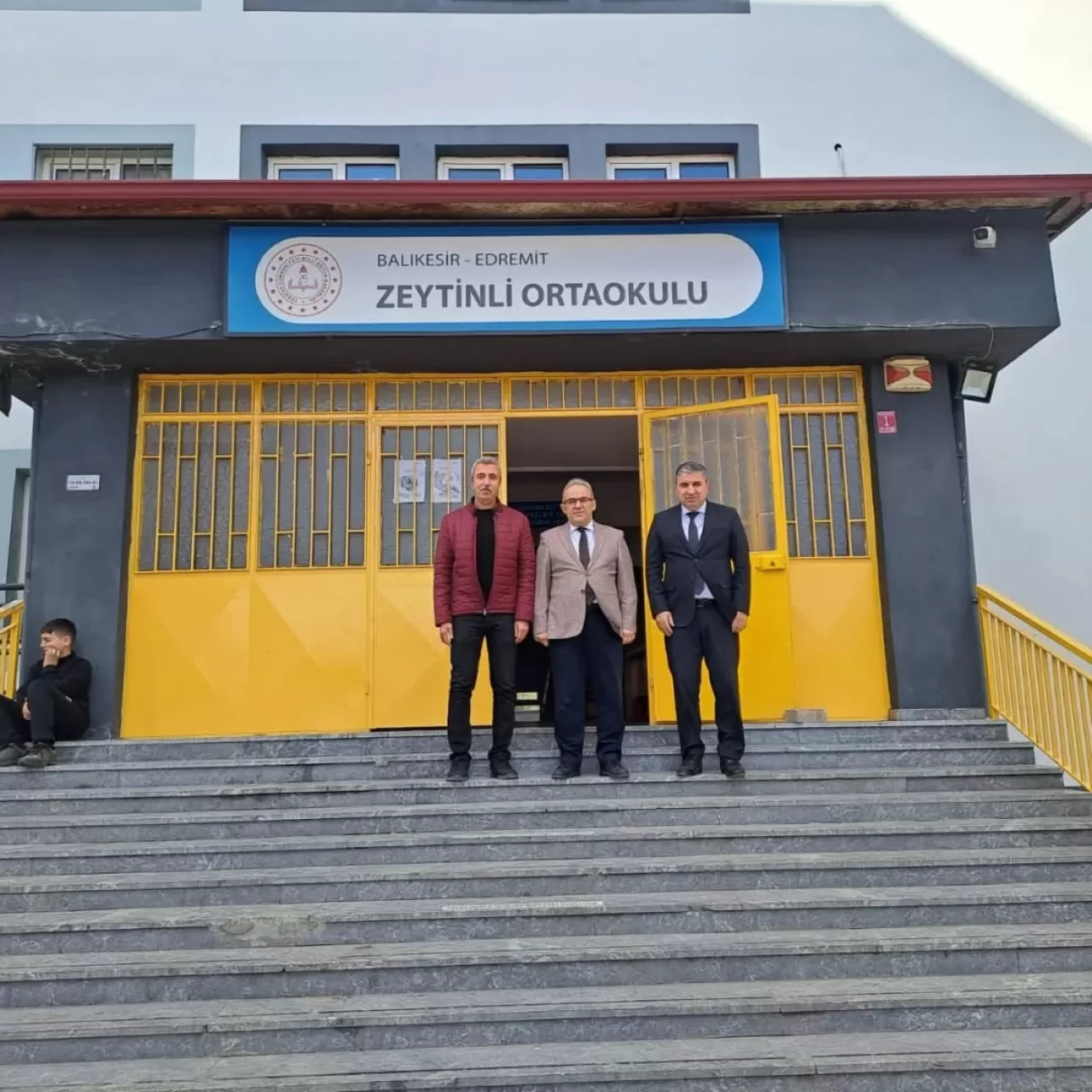 Edremit İlçe Milli Eğitim Müdürü, Zeytinli Ortaokulu'nda İncelemelerde Bulundu