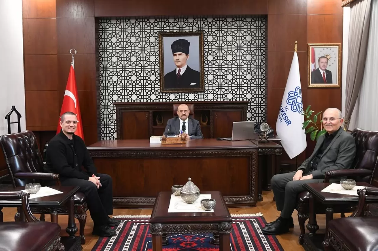 Cemal Çandır, Vali Ustaoğlu'nu Makamında Ziyaret Etti