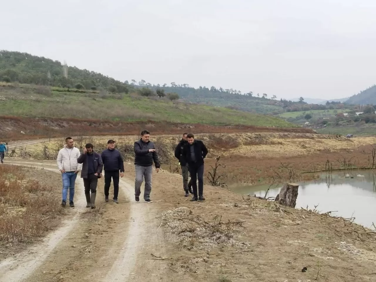 Havran'da Zeytin Üreticilerine Ulaşım Kolaylığı