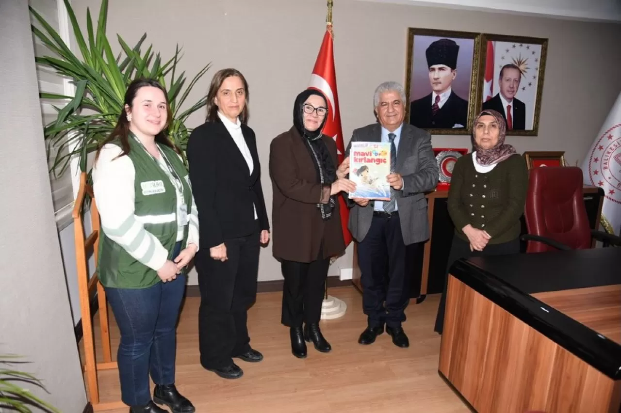 Yeşilay'dan Balıkesir İl Milli Eğitim Müdürlüğü'ne Hayırlı Olsun Ziyareti