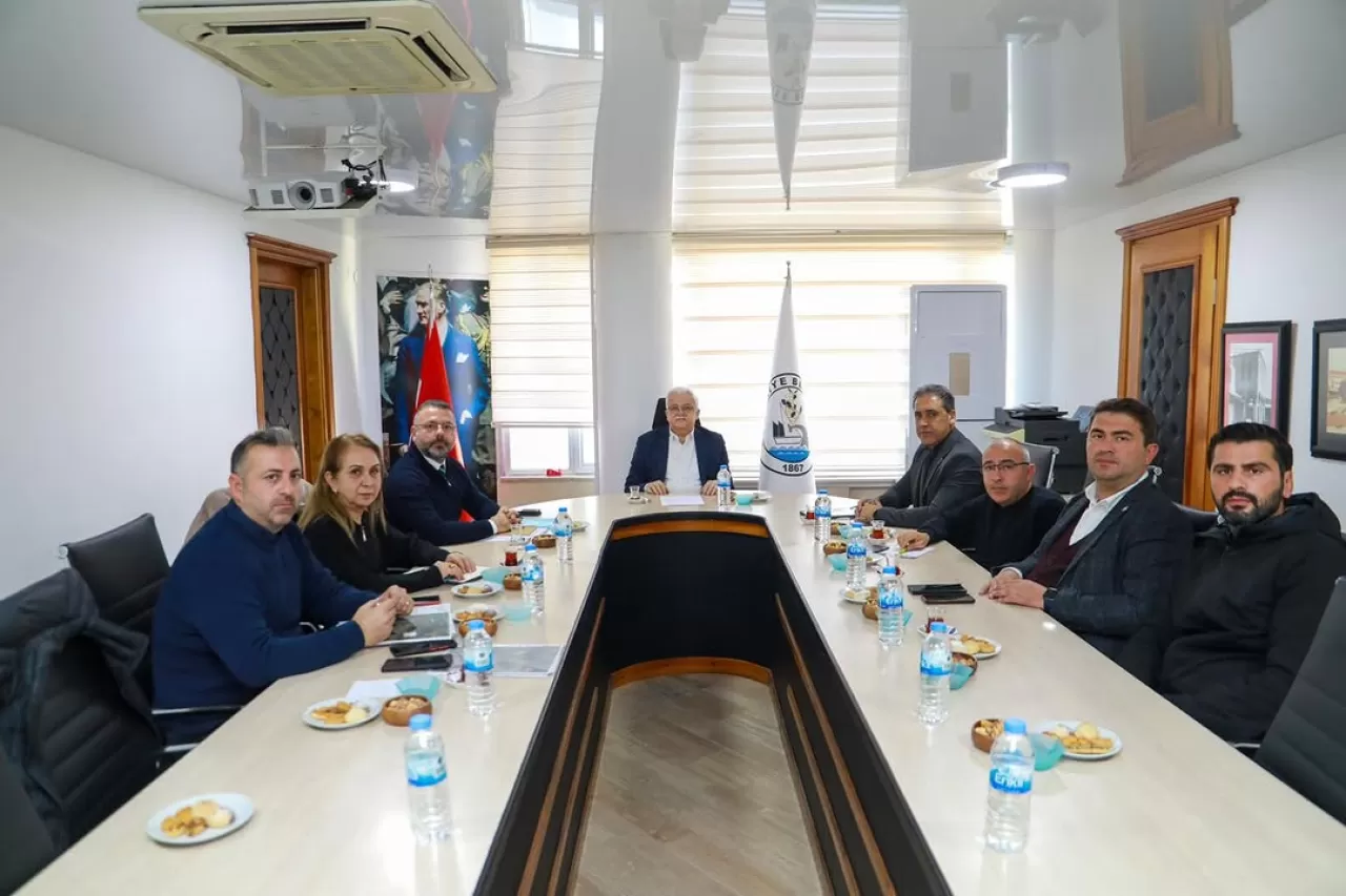 Burhaniye'de Altyapı İçin Koordinasyon Toplantısı