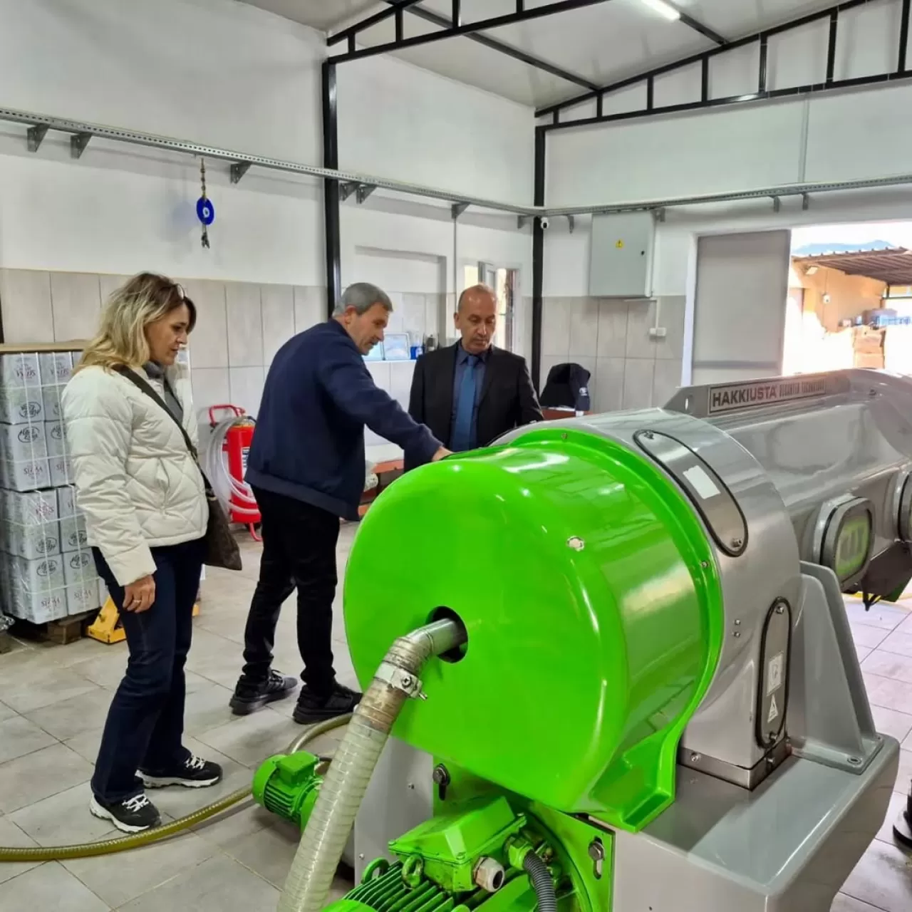 Balıkesir'de Zeytincilik İşletmesinde Üretim Kapasitesi ve Modern Teknikler İncelendi