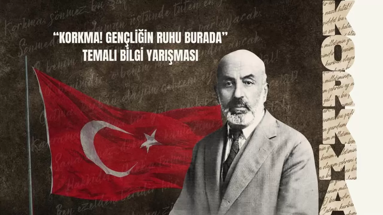 Liseli Gençler İstiklal Marşı ve Mehmet Akif Ersoy için Yarışacak