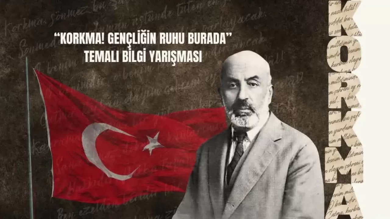 Karesi'de Liseliler İstiklal Marşı ve Mehmet Akif Ersoy İçin Yarışacak