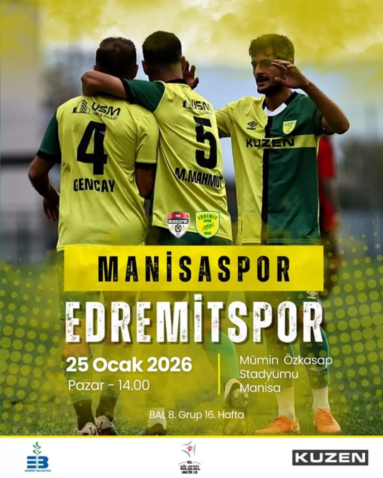 Manisaspor, Edremitspor'u Ağırlıyor