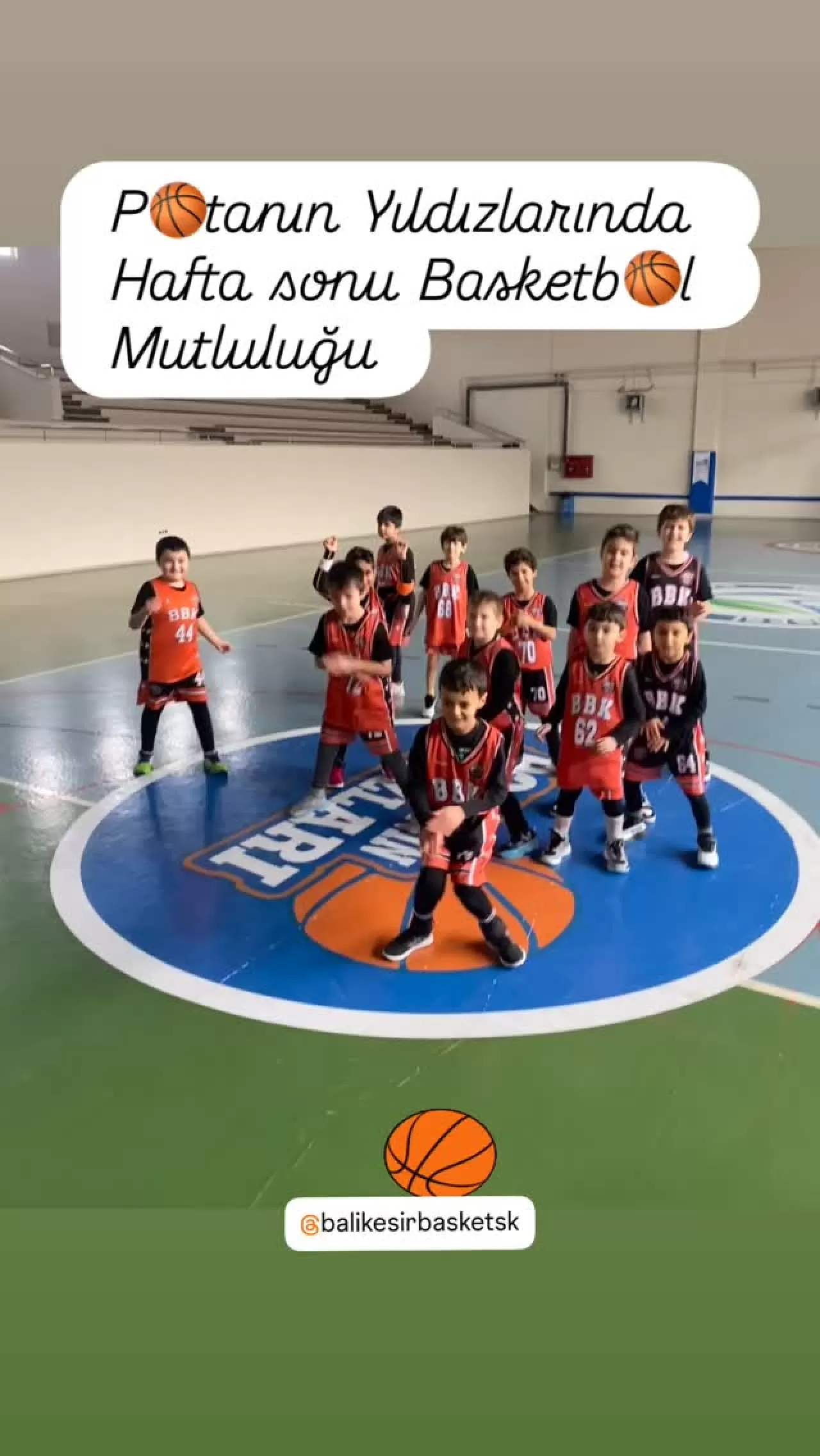 Balıkesir'de Minik Sporcular Basketbolla Buluştu