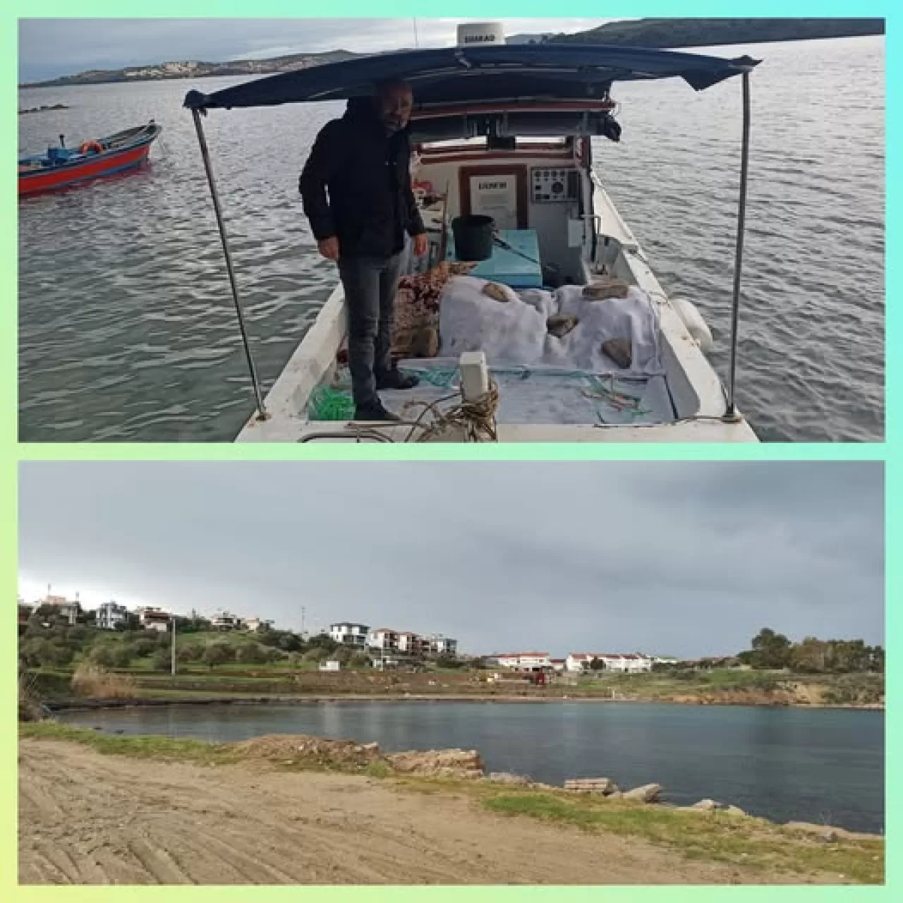 Gömeç'te Balıkçıların Ağ ve Malzemeleri Markalanıyor