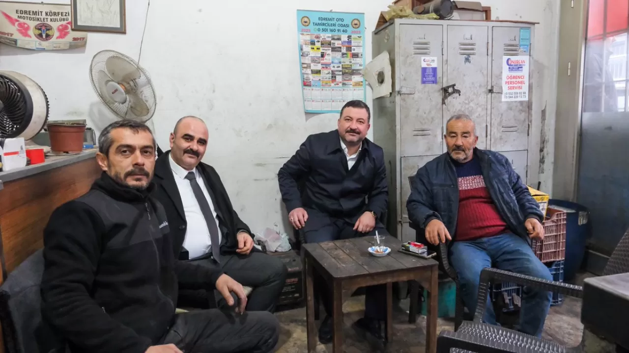 MHP'li Yüksel'den Atlas Oto Elektrik'e Ziyaret