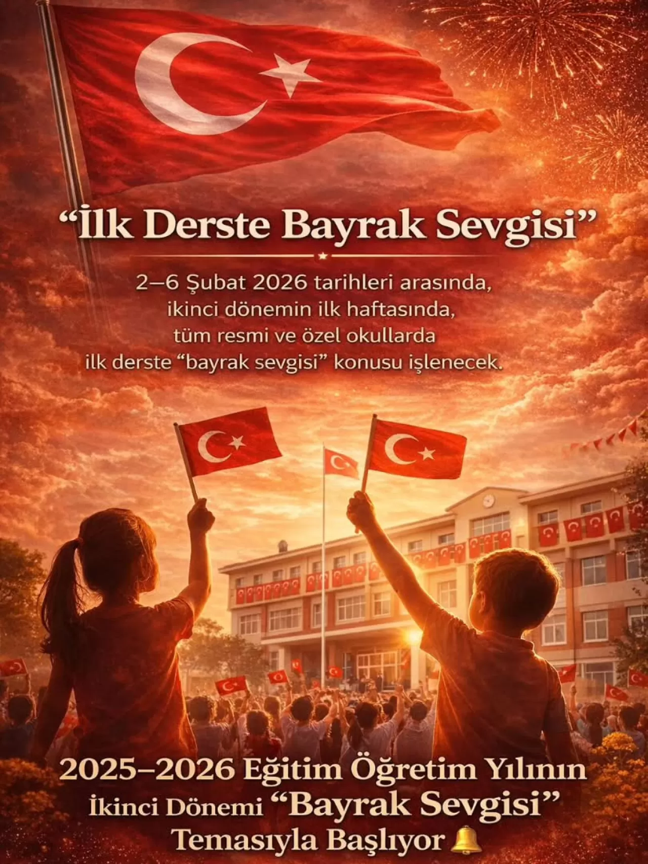 Gömeç'te Bayrak Sevgisi ve Milli Birlik Vurgusu