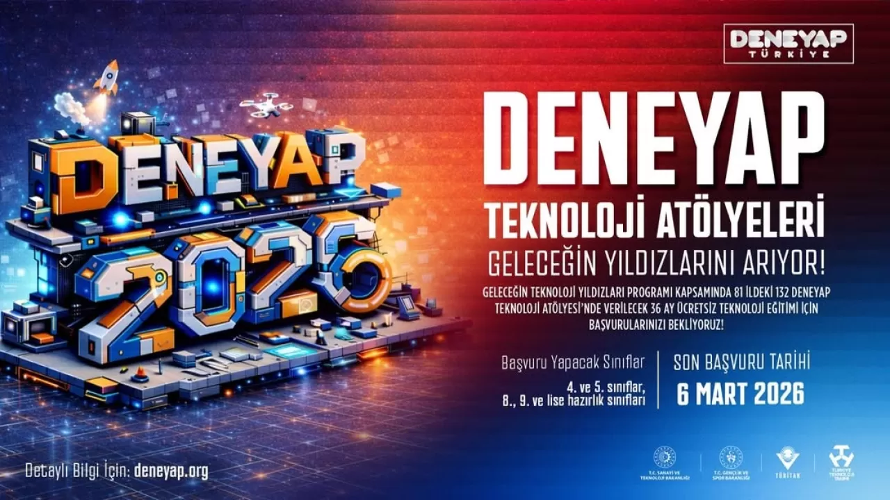 DENEYAP Teknoloji Atölyeleri ile Geleceğin Teknoloji Yıldızları Aranıyor