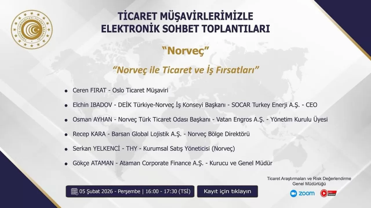 Edremit Ticaret Odası Üyelerine Norveç'ten İş Fırsatları