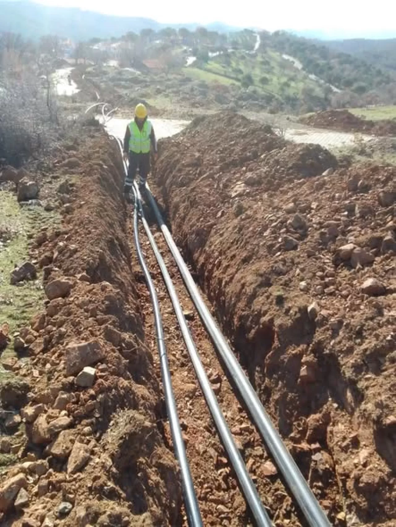 Gömeç'in Kobaşlar Mahallesi'ne Yeni İçme Suyu Deposu
