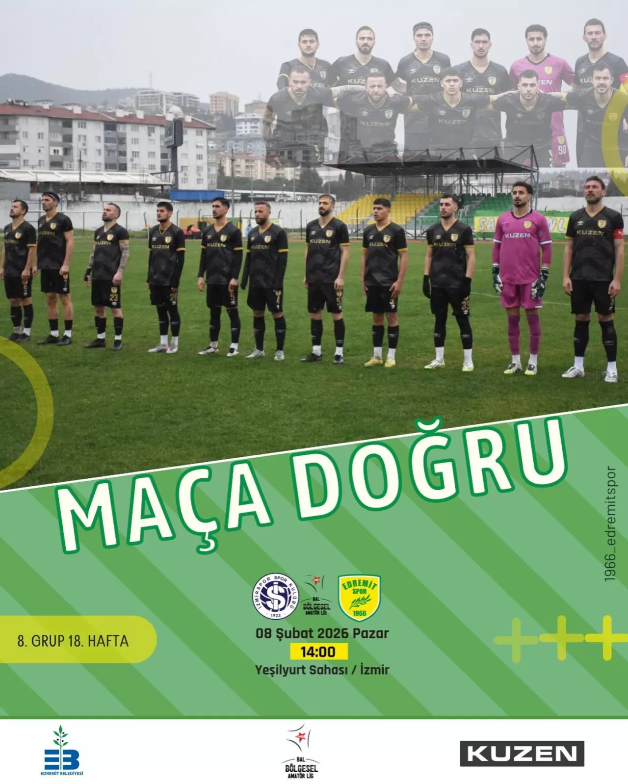 Edremitspor, İzmirspor'u Konuk Edecek