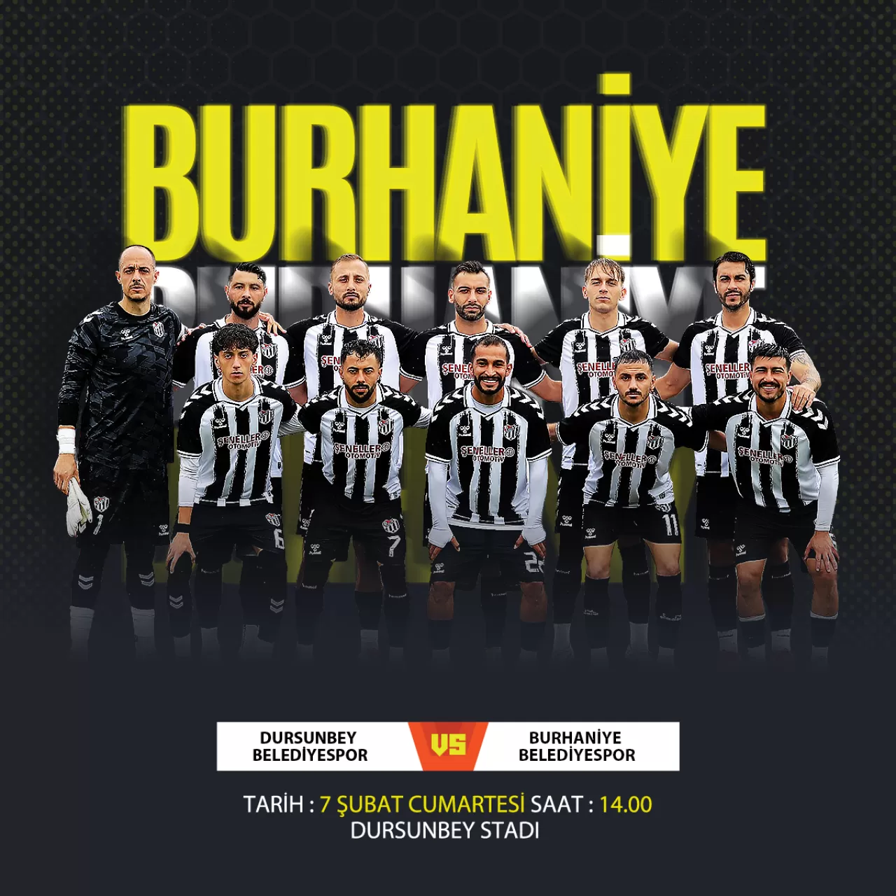 Burhaniye Belediyespor, Dursunbey'de Sahaya Çıkıyor