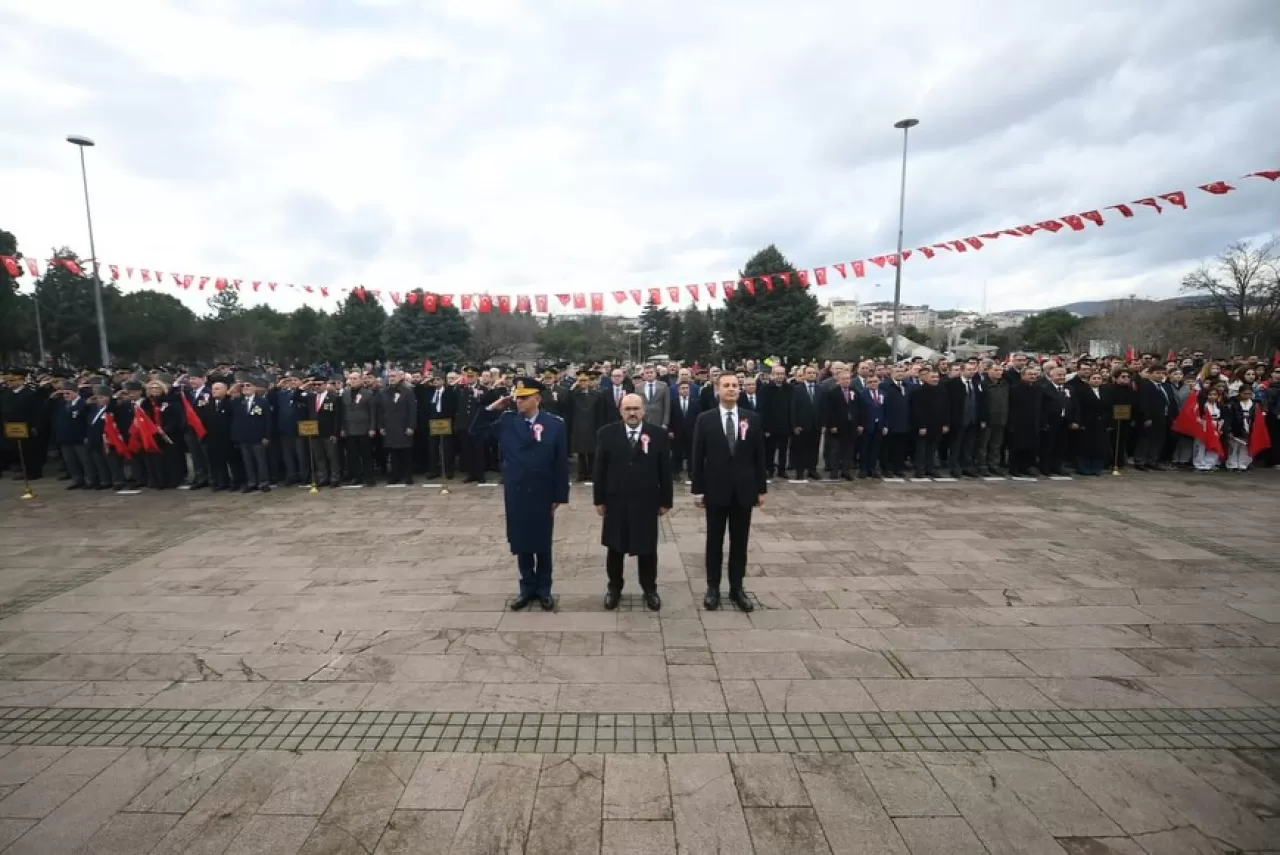 Balıkesir'de Atatürk'ün Gelişinin 103. Yılı Anıldı