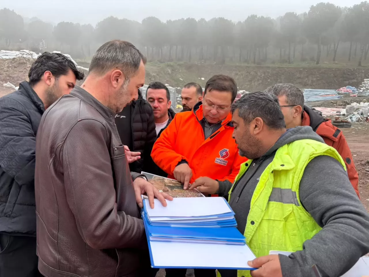 Sındırgı'da TOKİ Konutlarına Altyapı Hazırlığı