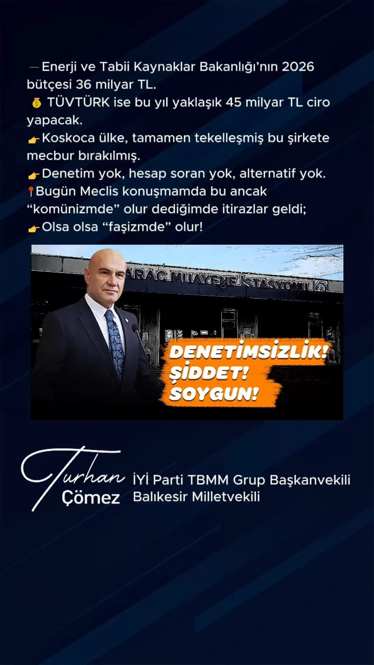 TÜVTÜRK Geliri Enerji Bakanlığı Bütçesini Aştı