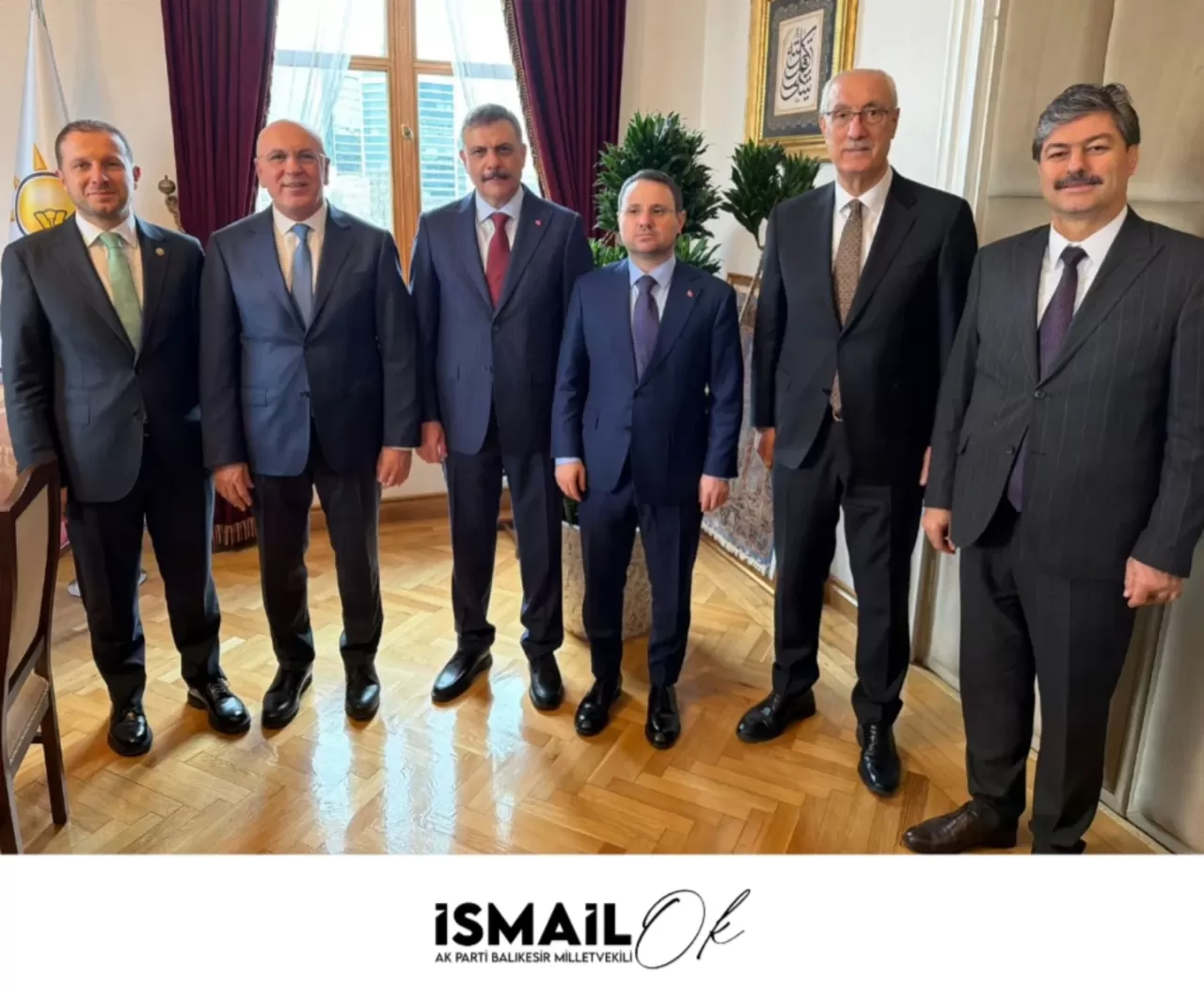 AK Partili İsmail Ok'tan Yeni Bakanlara Başarı Mesajı