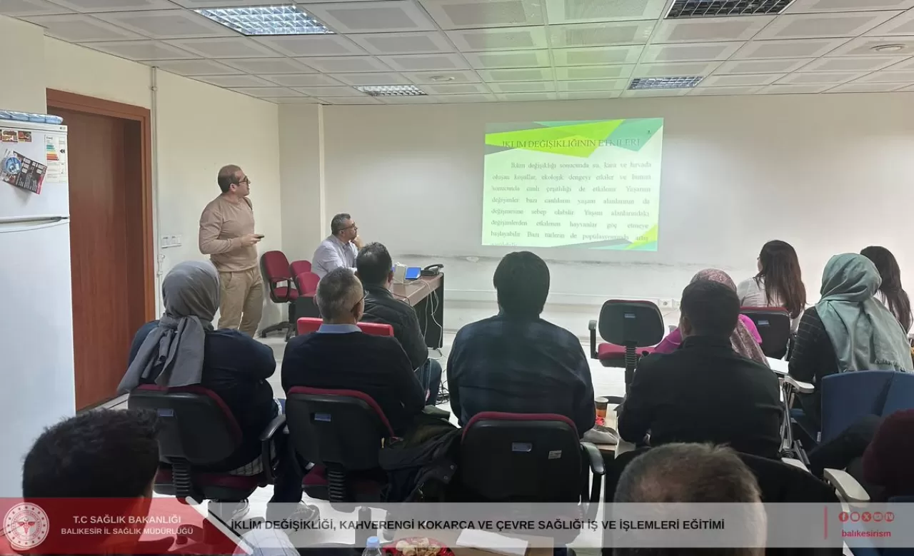 Balıkesir'de İklim Değişikliği ve Kahverengi Kokarca Tehdidine Karşı Eğitim