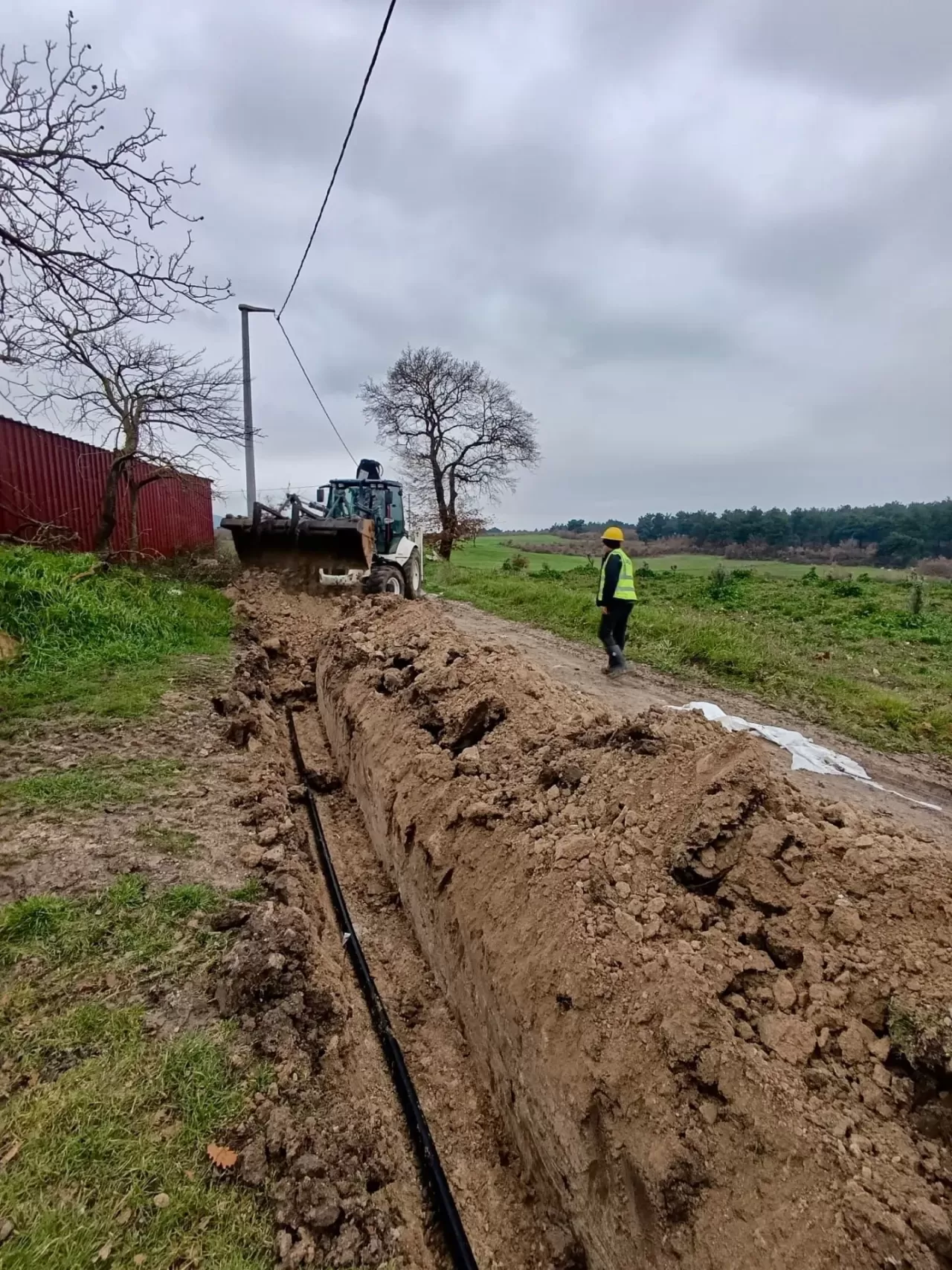BASKİ'den Savaştepe'de İçme Suyu Altyapı Çalışması