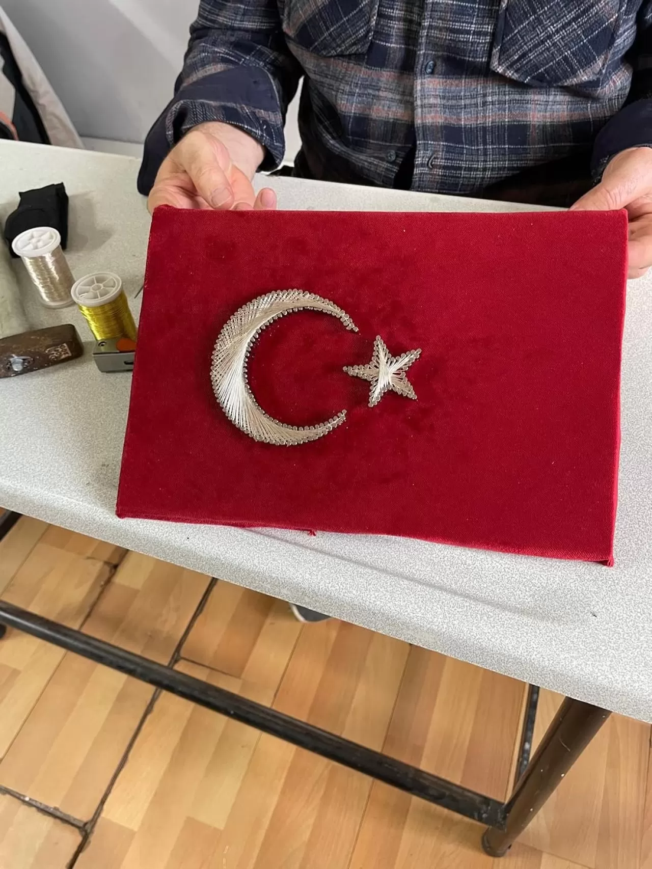 Edremit'te Filografi Sanatıyla El Emeği Eserler Ortaya Çıktı