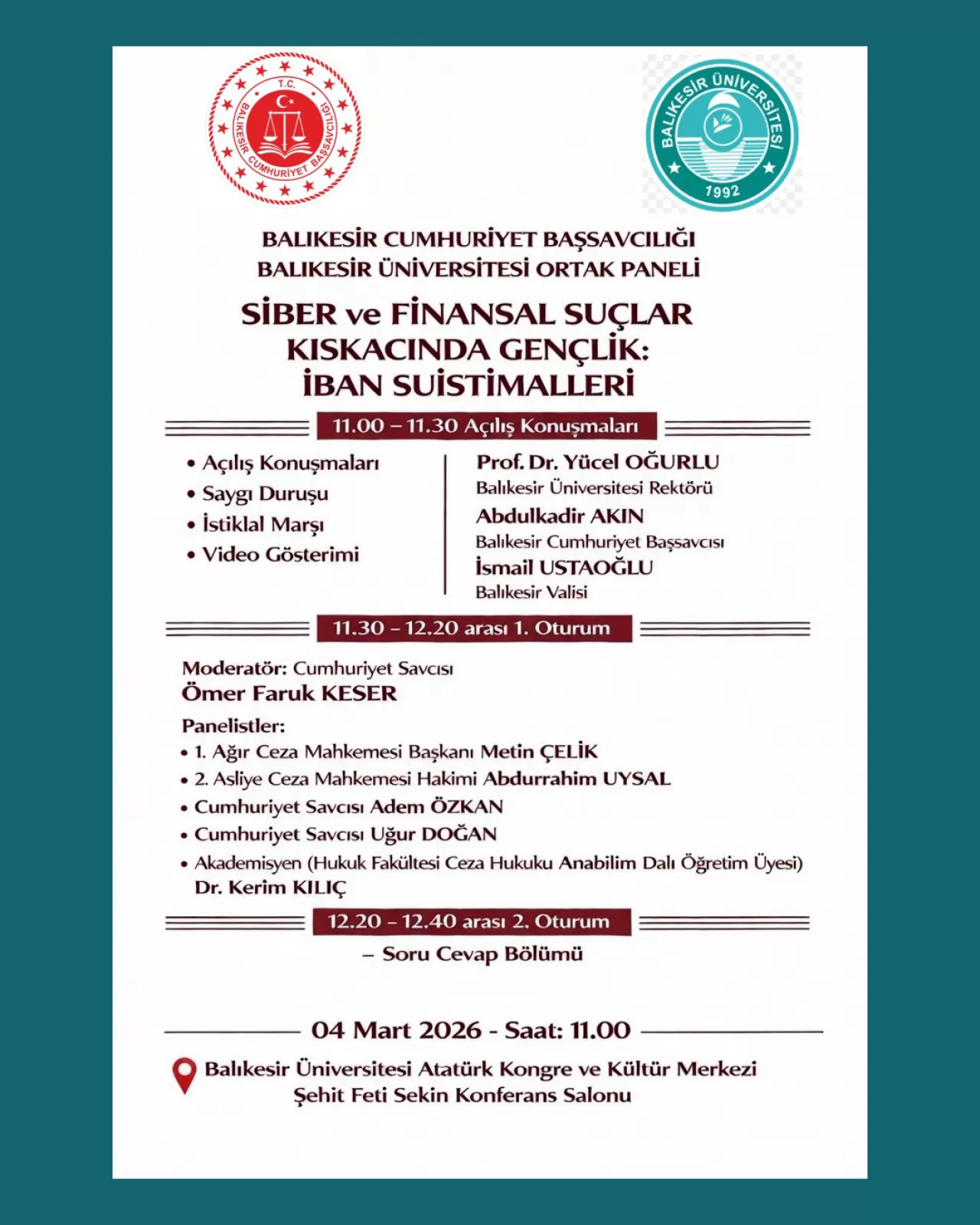 Siber ve Finansal Suçlarda Hedefteki Gençlik: İban Suistimalleri Artıyor